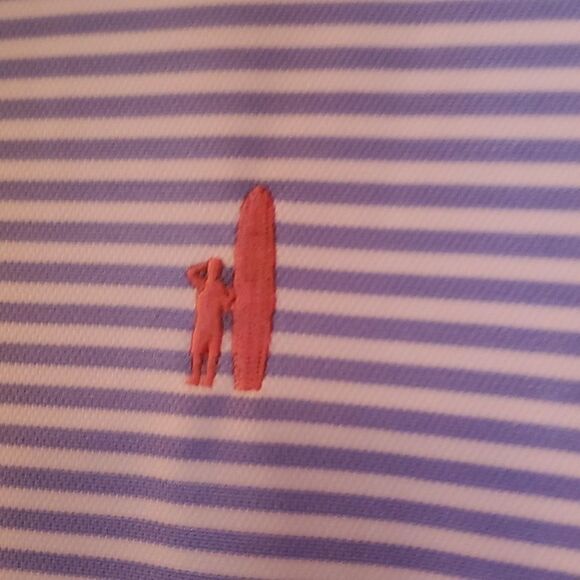 Makena Maui Hawaii Johnnie-O Prep Formance Polo Shirt 14 - Picture 3 of 6